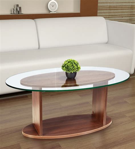 Glass Top Oval Coffee Tables Baker Glass Top Oval Coffee Table The