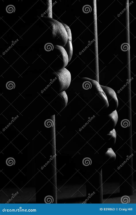 Hands Holding Bars Stock Image Image Of Nails Palm Pain 839863