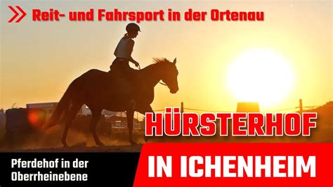 Der Hürsterhof in Neuried Ichenheim Imagefilm YouTube