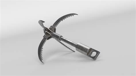 3d Grappling Hook Turbosquid 2119372