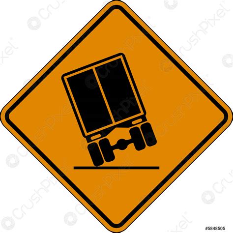 traffic sign with truck 7