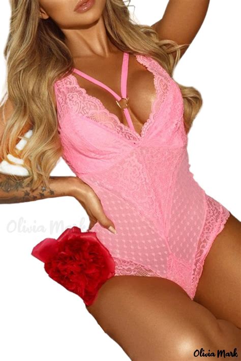 Pretty Pink Rose Pattern Lingerie Artofit