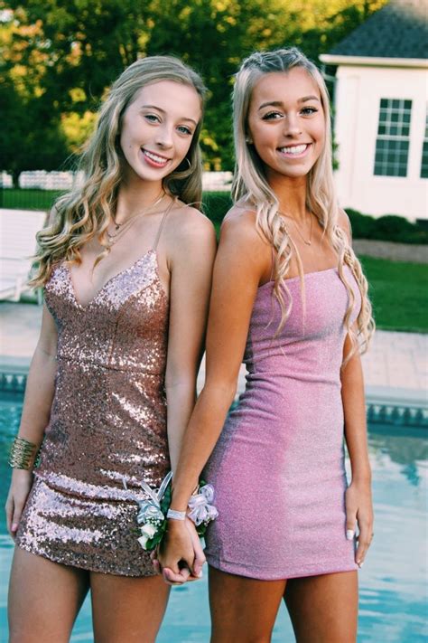 Formal Prom Formal Dresses Classic Lingerie Girls Together Cute Friend Pictures Cute