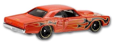 Hot Wheels 69 Dodge Coronet Superbee 16 HW Flames 4 10 94 250 Orange Contemporary