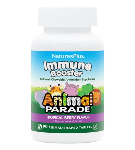 NaturesPlus Animal Parade Immune Booster (90 жев табл) купить витамины ...