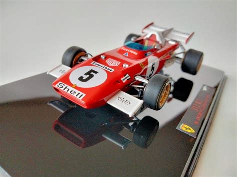 Hot Wheels Elite Coche De Carreras A Escala Ferrari B Mario Andretti