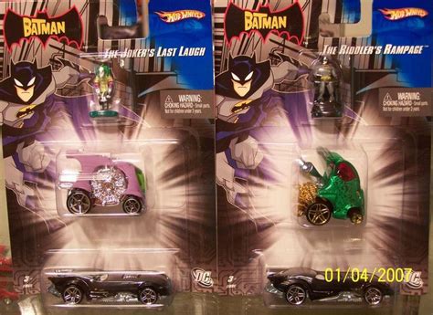 Batman 2 Pack Hot Wheels
