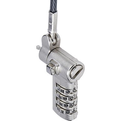 Startech .com 25-Pack Universal Laptop Lock 6.6ft, Serialized Combo