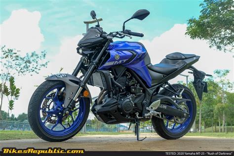 TESTED: 2020 Yamaha MT-25 – “Rush of Darkness” - Motorcycle news ...