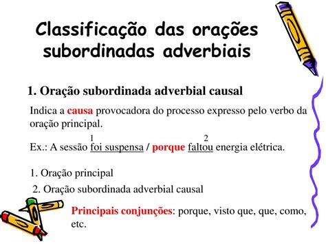 Orações Subordinadas Adverbiais Exercicios Com Gabarito Pdf