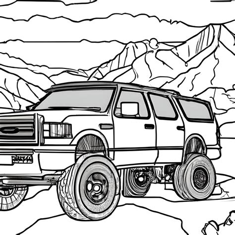 Ford Bronco Coloring Pages - Top 70+ Images & 9 Videos