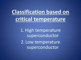 Superconductor | PPTX