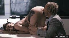 Dirty Teacher Gets To Fuck His Former Student