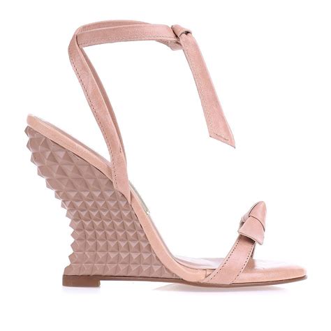 preview primavera verão Anabela Salto Alto Anabela Salto Alto Nude A X G