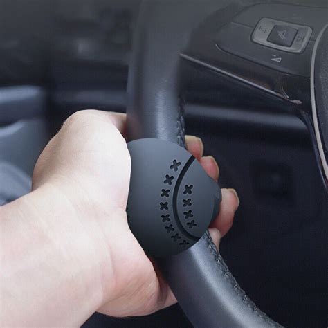 1x Universal Car Steering Wheel Knob Spinner Handle Power Aid Ball New