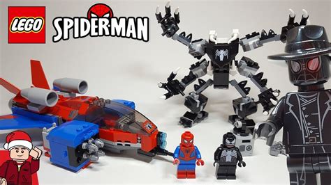 LEGO Spider-Man Spiderjet vs. Venom Mech (76150) Set Review - YouTube
