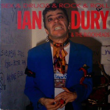 Ian Dury The Blockheads Sex Drugs Rock Roll LP Comp Gat The Record Album