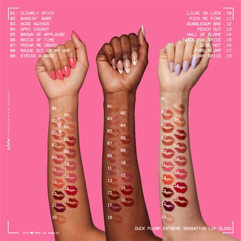 Nyx Professional Makeup Duck Plump High Pigment Lip Gloss Nude Swings Dpll Pinkpanda De