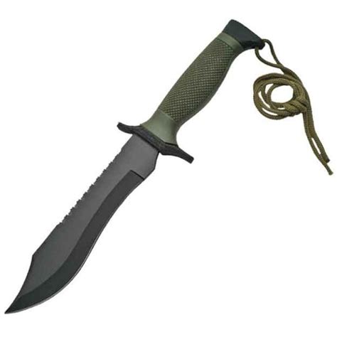 Curved Military Combat Knife