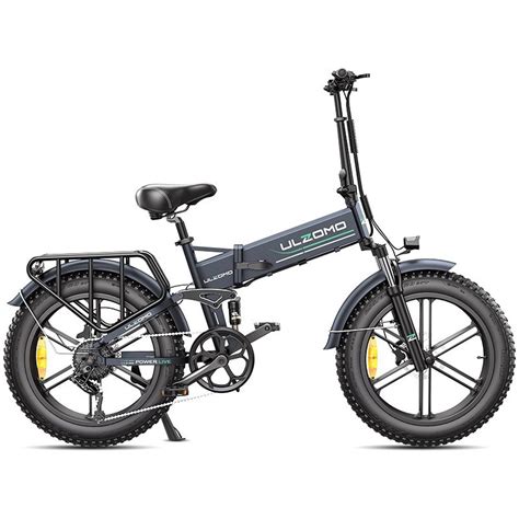 Bicicleta Electrica Pliabila Ulzomo Dunes E Bike Gri Emag Ro