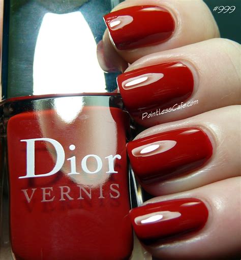 Pointless Cafe: Dior Rouge #999 - Swatches and Review