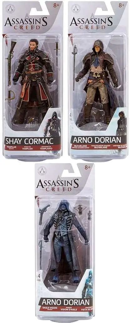 McFarlane Toys Assassins Creed Series 4 Arno Dorian Shay Cormac Eagle