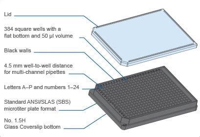 ibidi  plate   black glass bottom histocenter