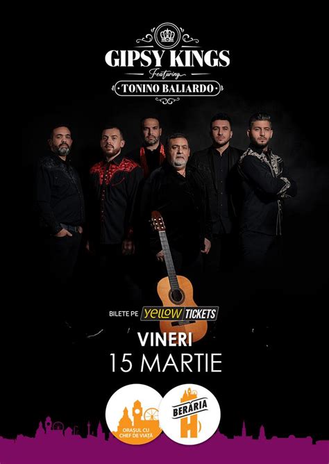 Gipsy Kings feat Tonino Baliardo în concert București Berăria H I