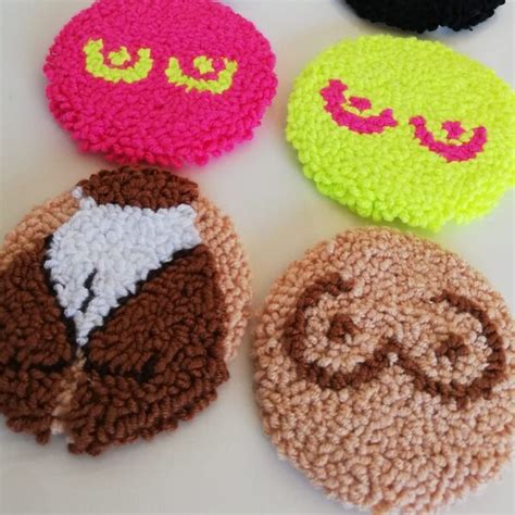 Car Boob Coasters Coaster Accessories Etsy