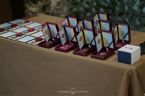 Сирський нагородив бійців 92-ї бригади