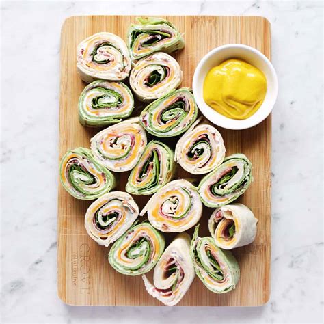 Pinwheel Sandwiches - A Beautiful Mess