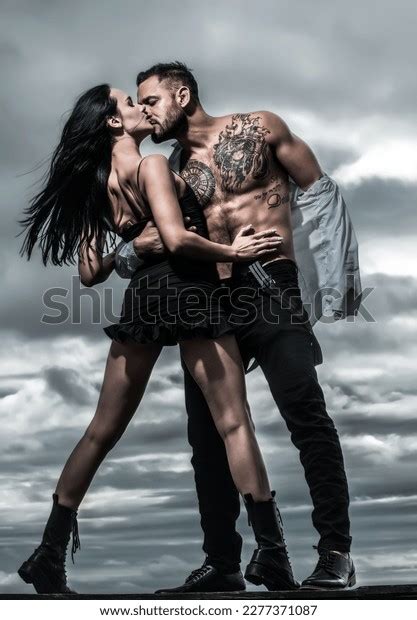 Naked Shirtless Muscular Man Sexy Woman Stock Photo Shutterstock