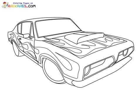 Desenhos Do Hot Wheels Para Colorir