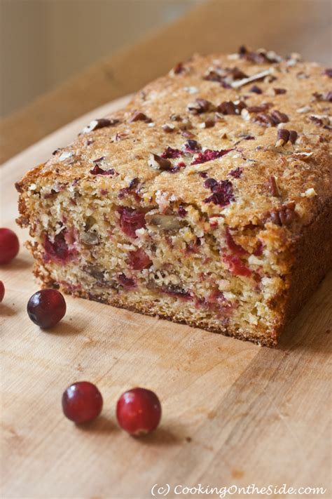 Cranberry Nut Breadproperly Cooking On The Side