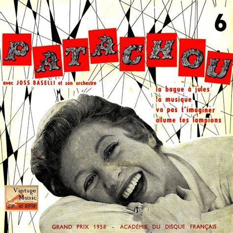 Patachou Vintage French Song N 64 EPs Collectors La Musique Ep