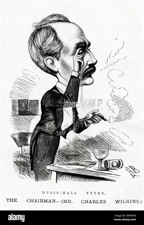 Cartoon Music Hall Types The Chairman Mr Charles Wilkins Of The