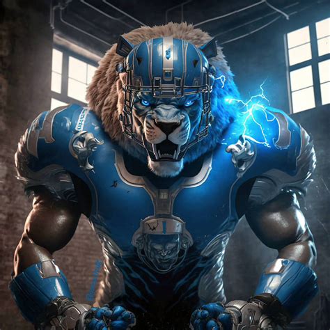 Detroit Lions Mascot By Gossati248 On Deviantart