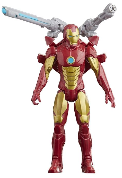Avengers Marvel Titan Hero Series Blast Gear Iron Man Action Figure, 12 ...