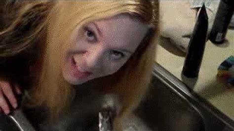 Washing My Blonde Hair In The Kitchen Sink Secret Fantasies Of Greta Black Clips4sale