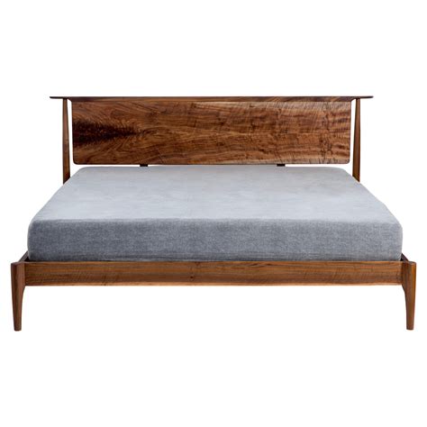 Mid-Century Platform Bed with Storage at 1stDibs | mid century bed