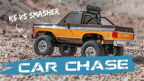 Blazer Vs Smasher An Fms Powered Car Chase Youtube