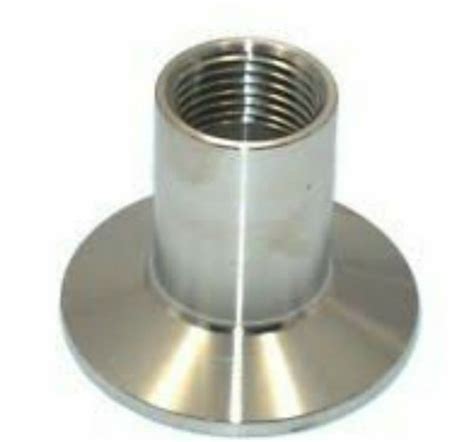 Silver Inch Clamp Connection Stainless Steel Blind For Chemical