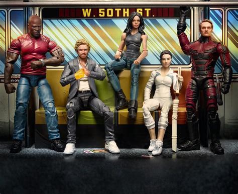 Sdcc Exclusive Marvel Legends Netflix Defenders Set Marvel Toy News