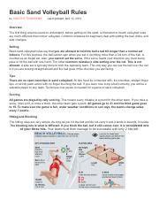 Basic Sand Volleyball Rules.pdf - Basic Sand Volleyball Rules by ...