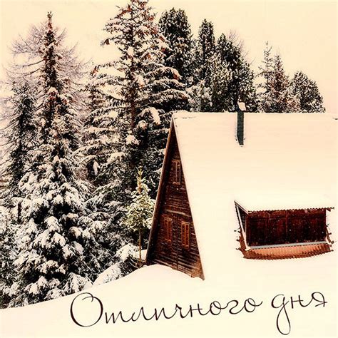 Зимние открытки с добрым днем