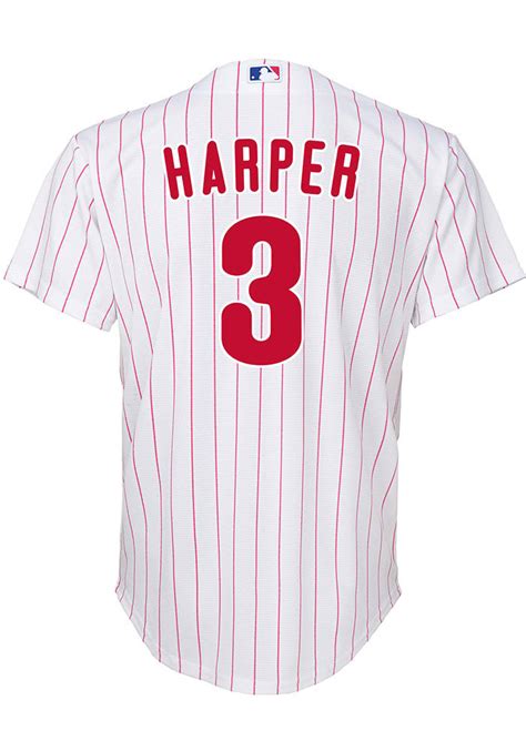 Bryce Harper # Philadelphia Phillies Boys Home - White