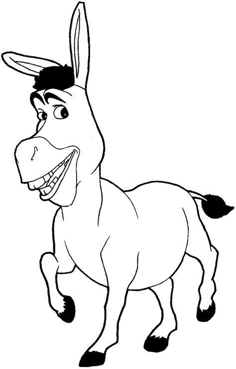 How To Draw Shrek Donkey