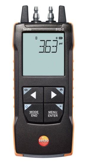 Testo Digital Differential Pressure Gauge To Inh O