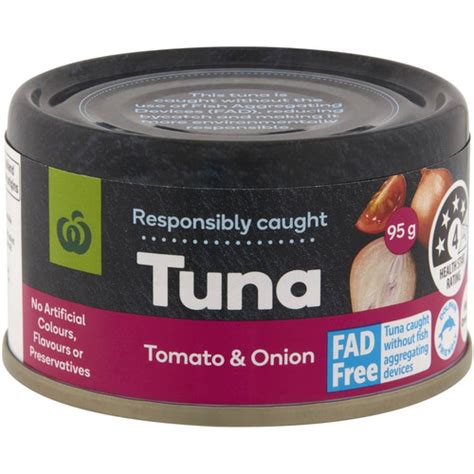 Woolworths Tuna Tomato And Onion 95g Zula Getz