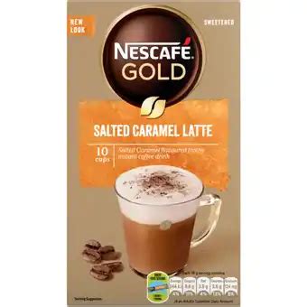 NESCAFÉ Gold Salted Caramel Latte 10 x 18g offer at Checkers Liquor Shop